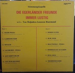 DIE EGERLANDER FREUNDE - IMMER LUSTIG - PLAK 2.EL