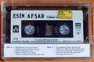 ESİN AFŞAR - YUNUS EMRE / SEVGİ YILI / TC KÜLTÜR BAKANLIĞI DÖNER SERMAYE İŞLETMELERİ MÜDÜRLÜĞÜ (1991) - KASET SIFIR