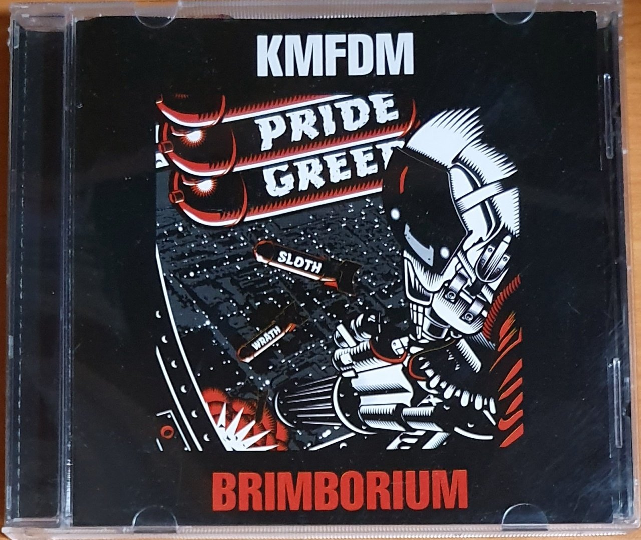 KMFDM - BRIMBORIUM (2008) - CD METROPOLIS RECORDS 2.EL