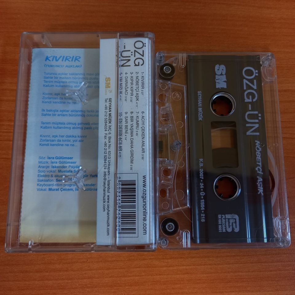ÖZGÜN - NÖBETÇİ AŞIK (2007) - KASET 2.EL
