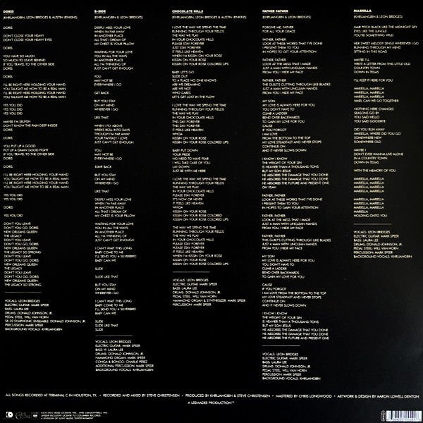 KHRUANGBIN & LEON BRIDGES - TEXAS MOON EP (2022) - LP (5 TRACKS) SIFIR PLAK