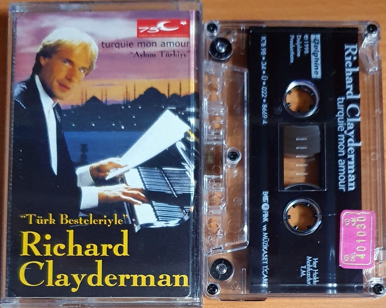 RICHARD CLAYDERMAN - TURQUIE...MON AMOUR (1998) - KASET 2.EL