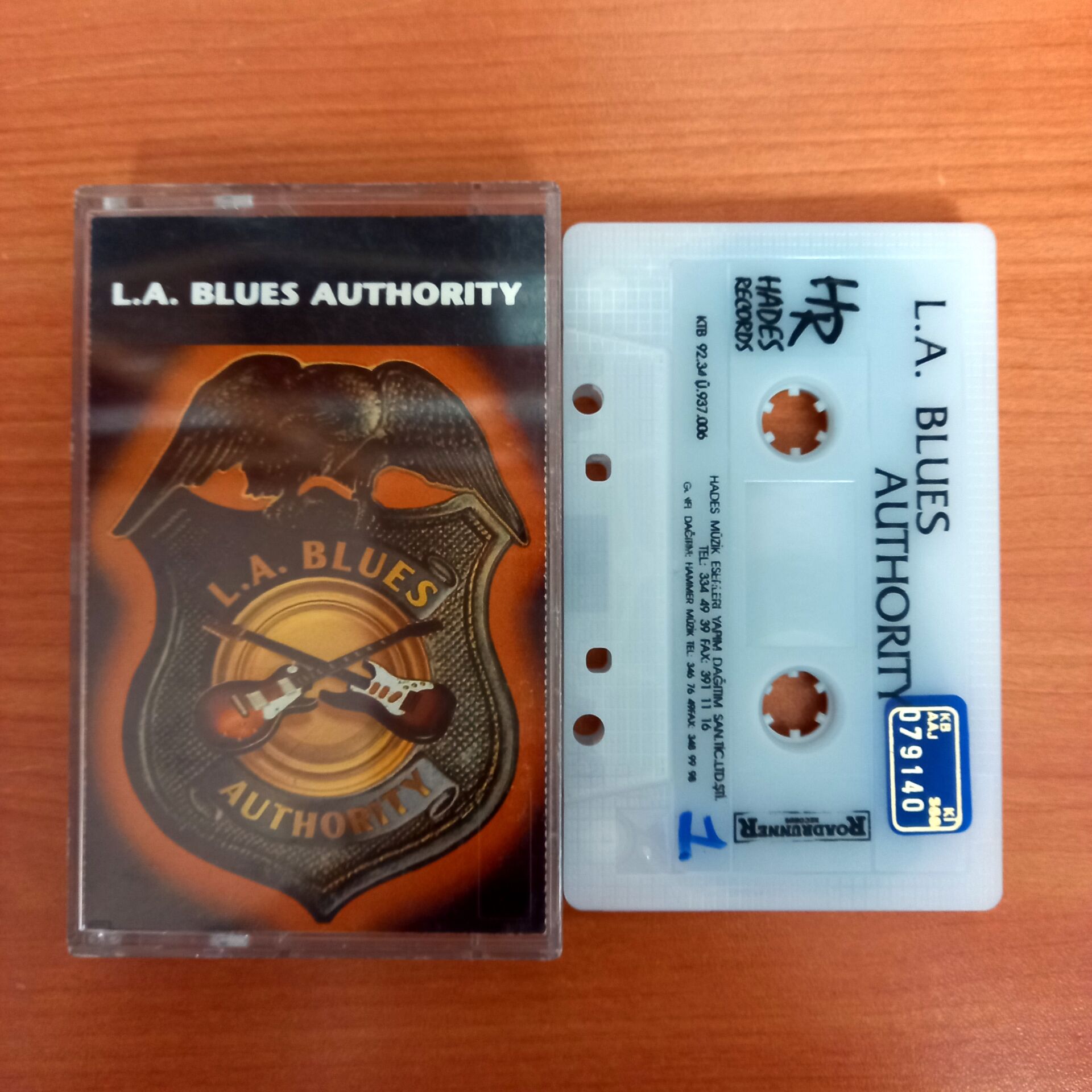 L.A. BLUES AUTHORITY - L.A. BLUES AUTHORITY (1992) - KASET HADES MÜZİK 2.EL