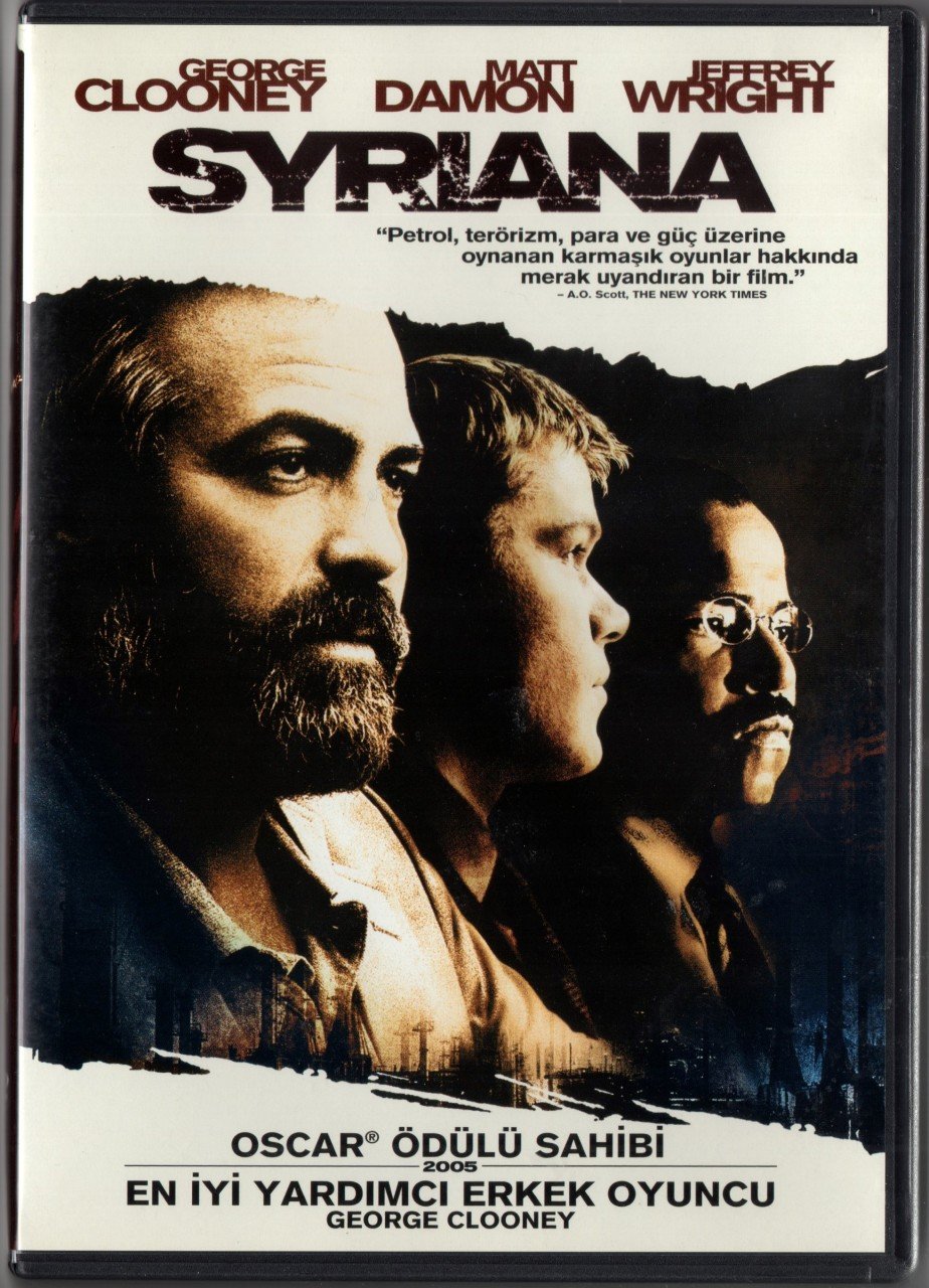 SYRIANA - GEORGE CLOONEY - MATT DAMON - JEFFREY WRIGHT - DVD 2.EL