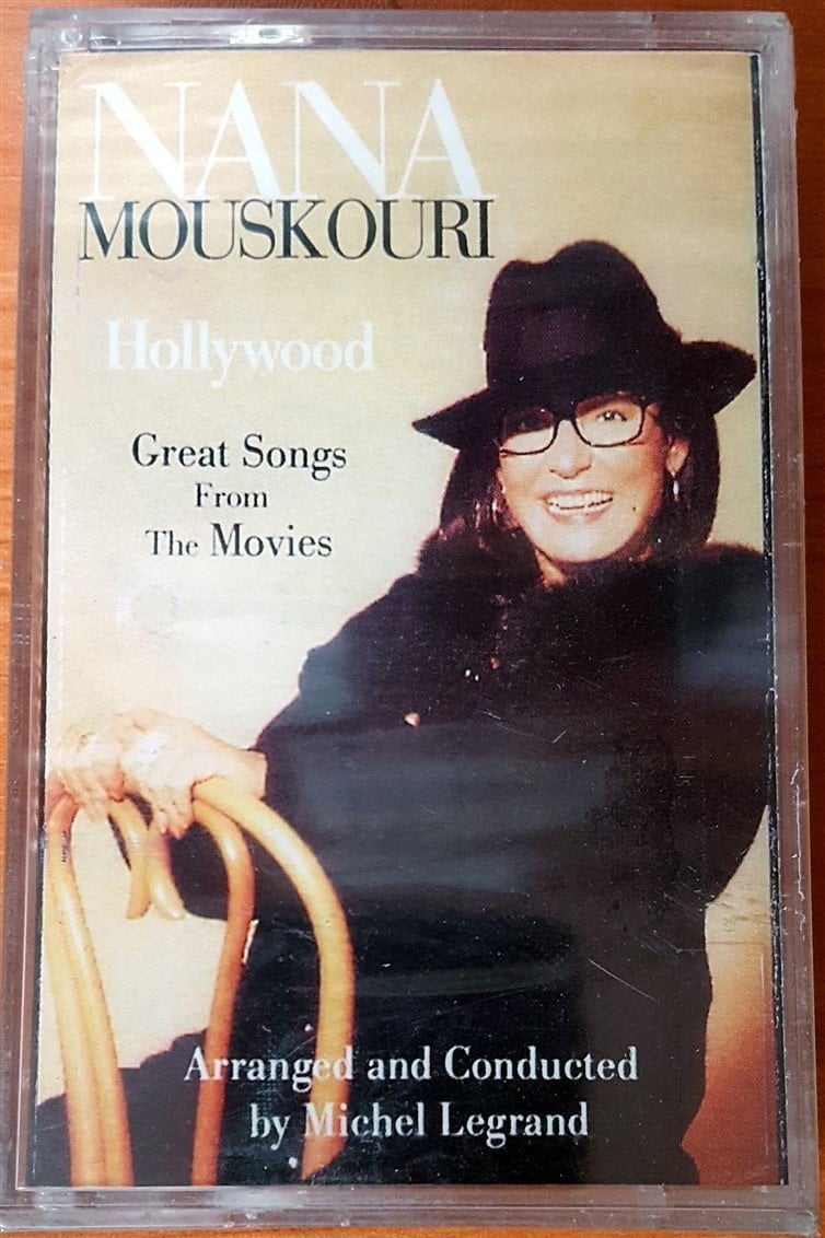 NANA MOUSKOURI - HOLLYWOOD GREAT SONGS FROM THE MOVIES (1995) RAKS CASSETTE MADE IN TURKEY ''NEW''