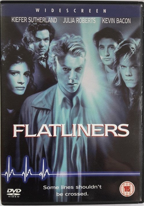 FLATLINERS - ÇİZGİ ÖTESİ - KIEFER SUTHERLAND - JULIA ROBERTS - KEVIN BACON - JOEL SCHUMACHER - DVD 2.EL