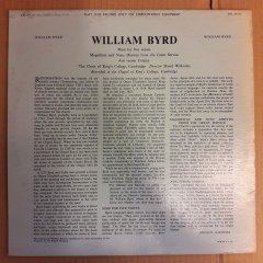 WILLIAM BYRD - MASS FOR FIVE VOICES - LP 2.EL PLAK