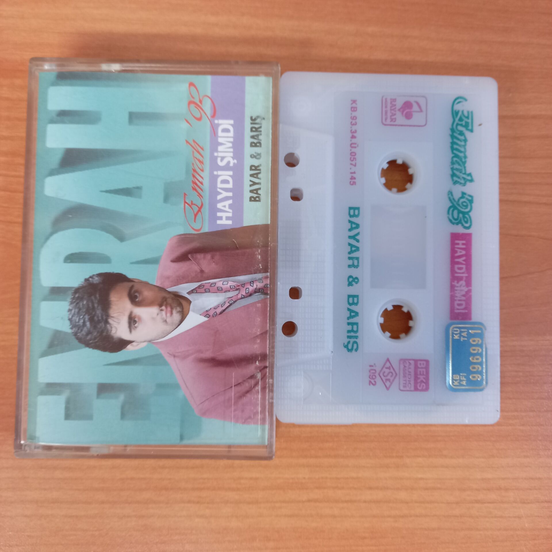 EMRAH - EMRAH '93 / HAYDİ ŞİMDİ (1993) - KASET 2.EL