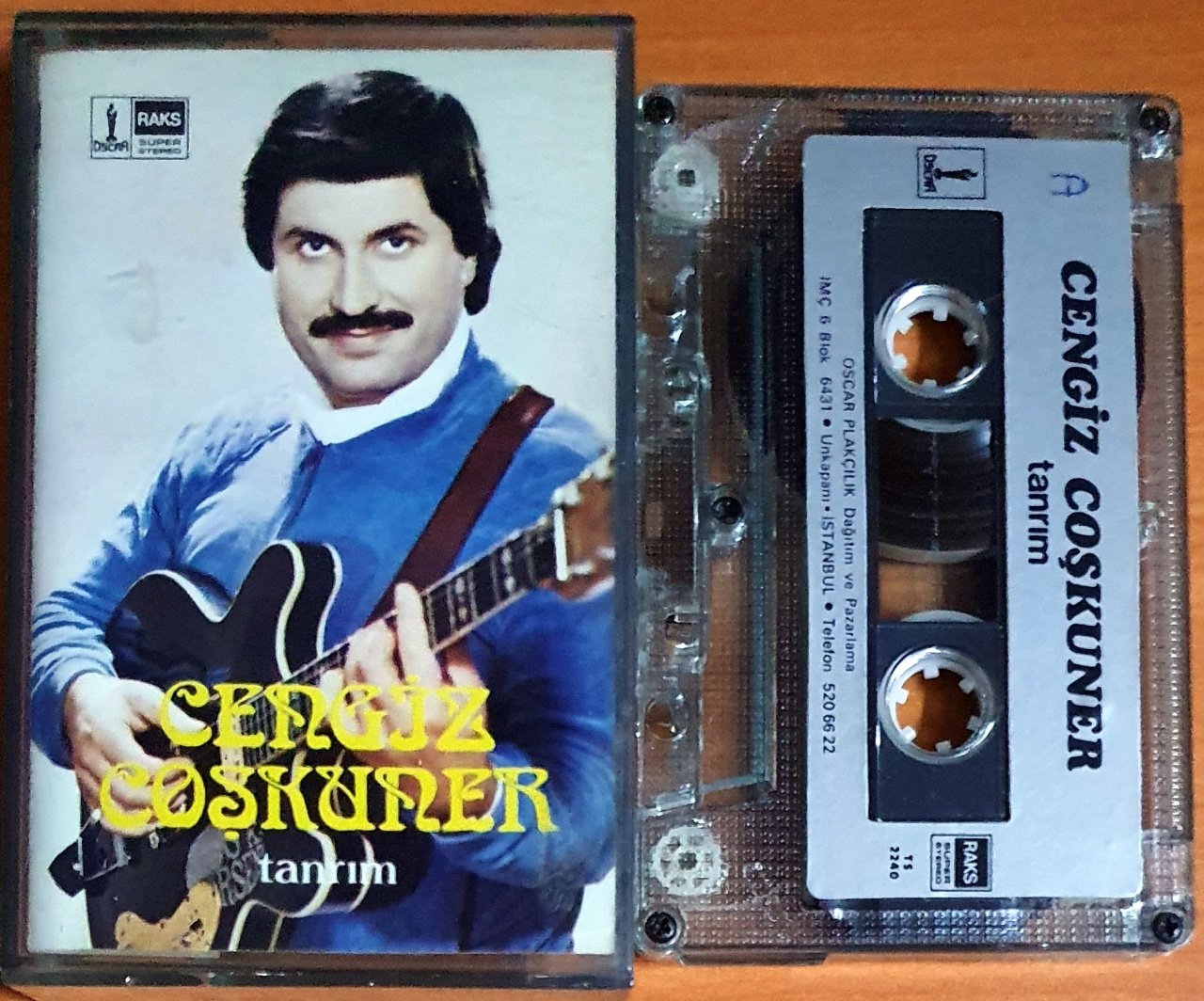 CENGİZ COŞKUNER - TANRIM - KASET OSCAR 2.EL