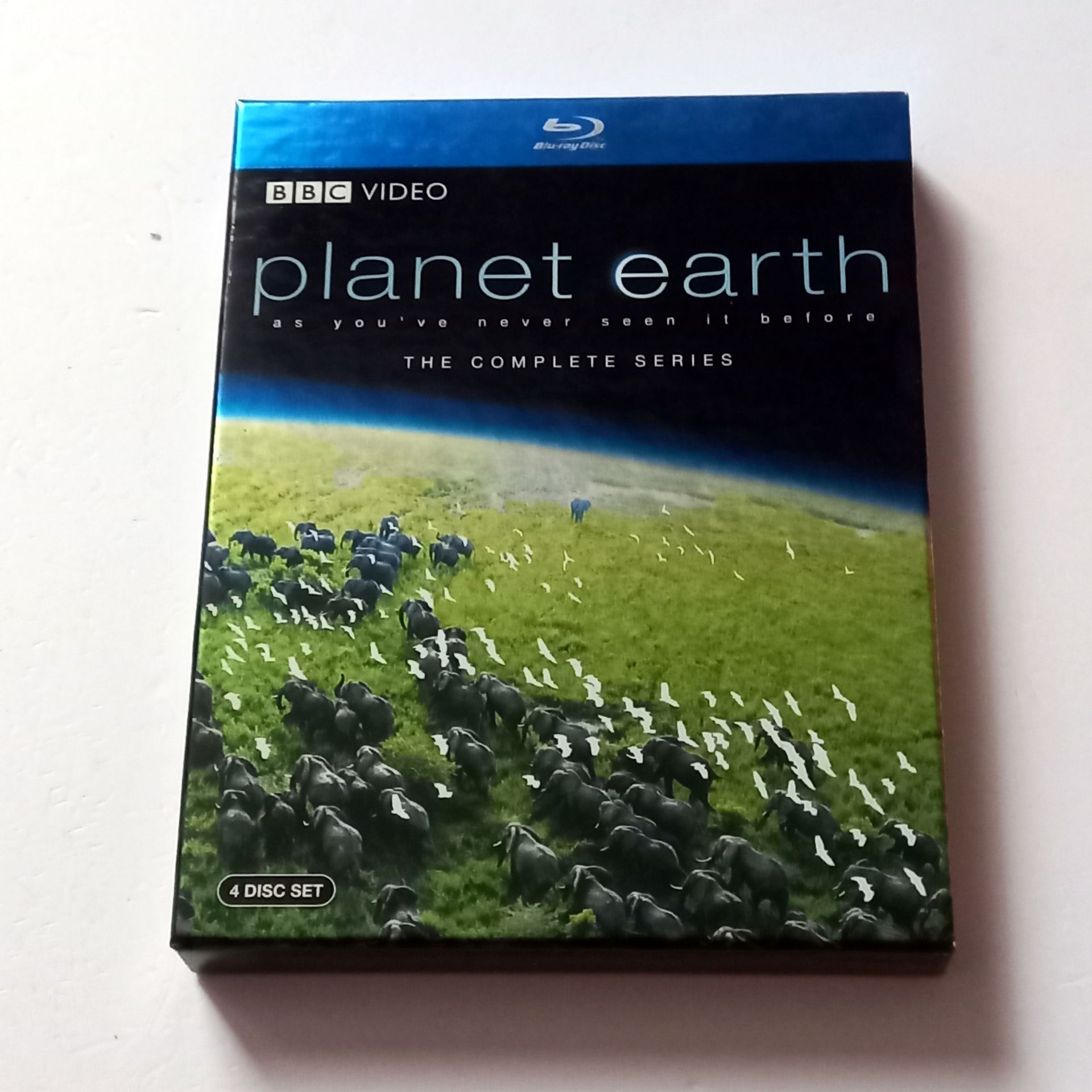 PLANET EARTH - THE COMPLETE SERIES - DOCUMENTARY - 4 X BLU-RAY 4-DISC SET SLIPCASE REGION FREE TÜRKÇE ALTYAZI YOKTUR  2.EL