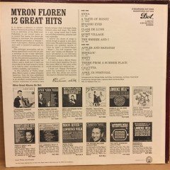 MYRON FLOREN - 12 GREAT HITS - LP 2.EL PLAK