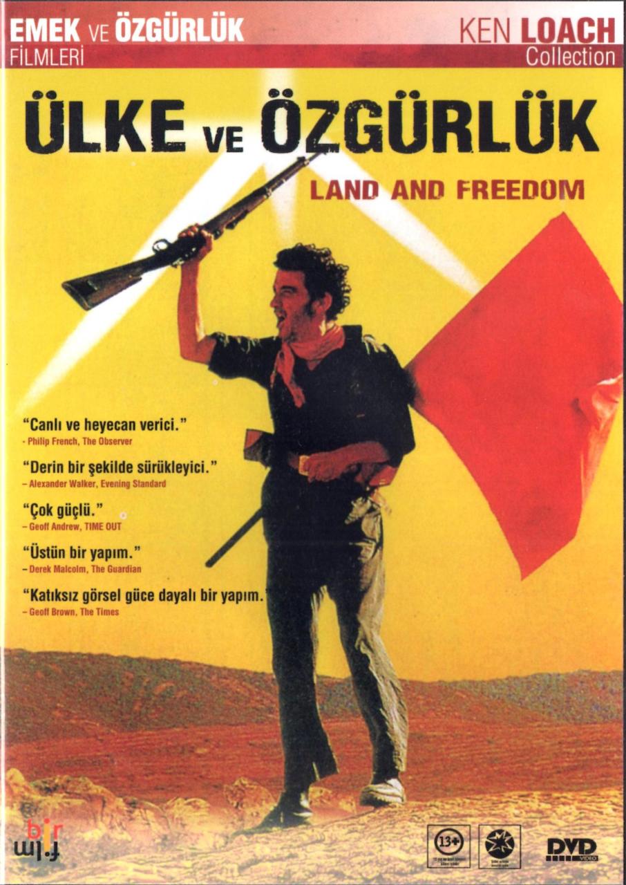 ÜLKE VE ÖZGÜRLÜK - LAND AND FREEDOM - KEN LOACH - DVD 2.EL
