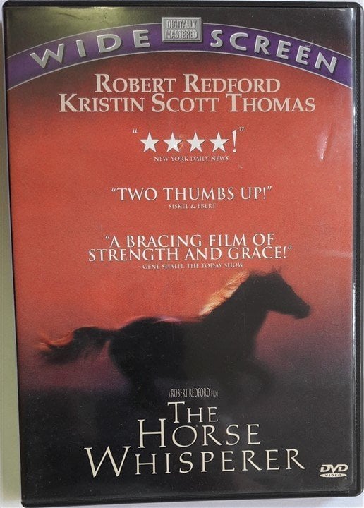 THE HORSE WHISPERER - ATLARA FISILDAYAN ADAM - ROBERT REDFORD - KRISTIN SCOTT THOMAS - DVD 2.EL 1*BÖLGE TR ALTYAZI YOK