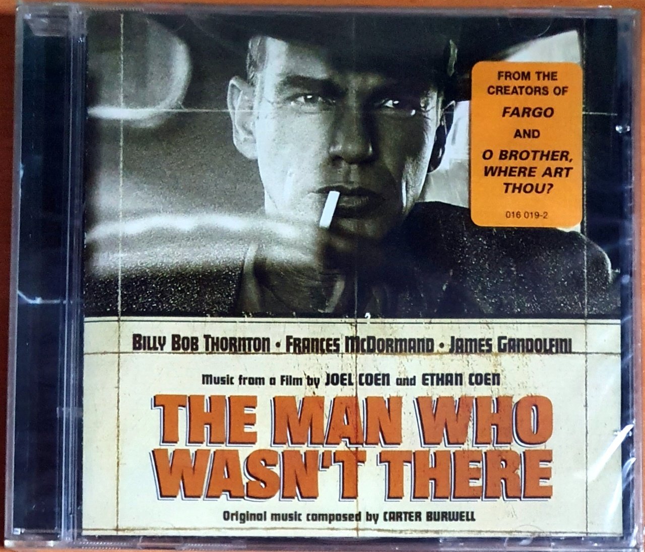 THE MAN WHO WASN'T THERE SOUNDTRACK / CARTER BURWELL (2001) - CD 2.EL