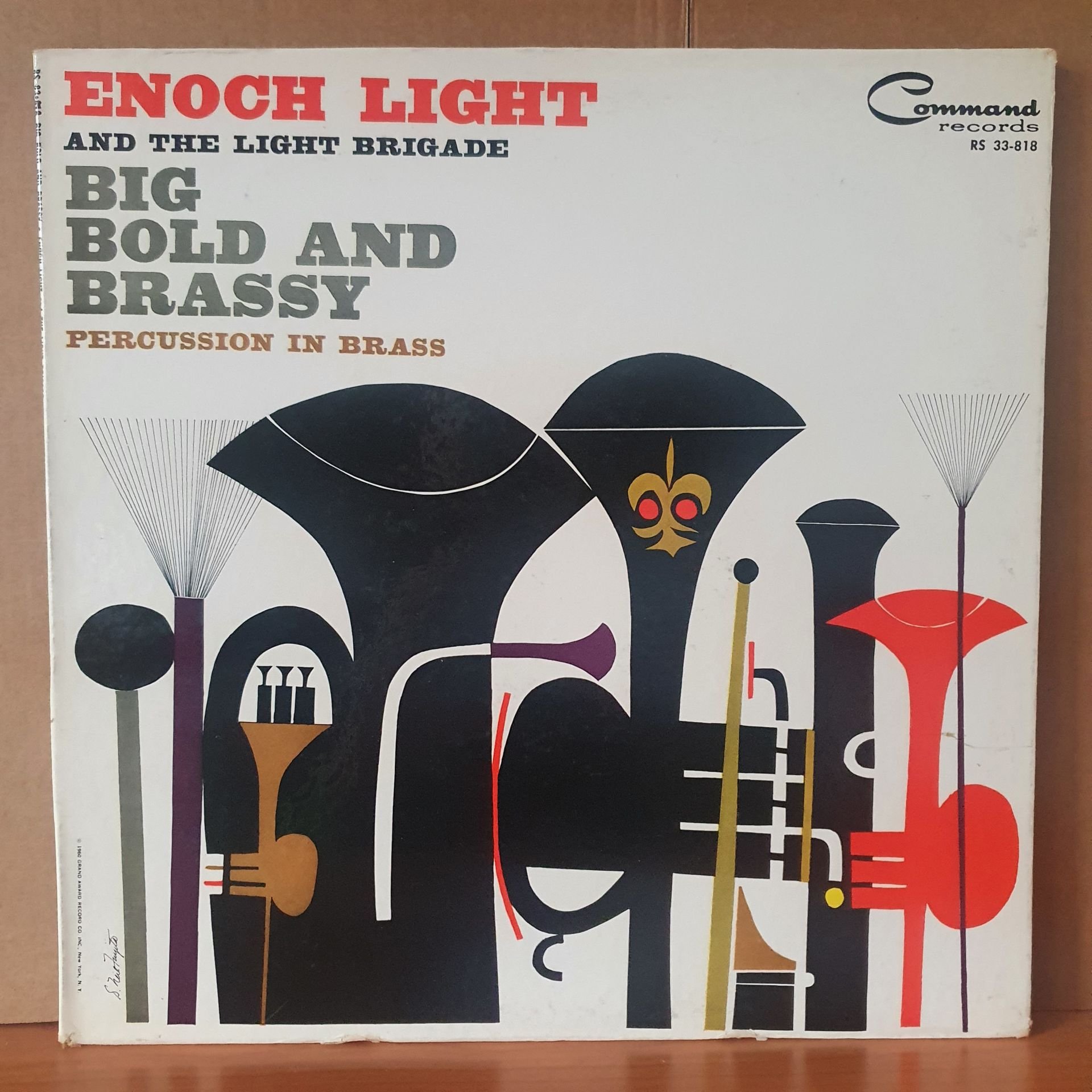 ENOCH LIGHT AND THE LIGHT BRIGADE - BIG BOLD AND BRASSY (1960) - LP 2.EL PLAK