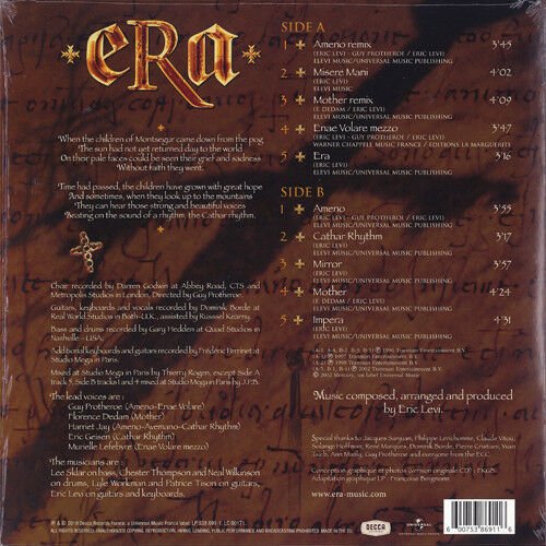 ERA - ERA (1996) - LP 2019 EDITION SIFIR PLAK