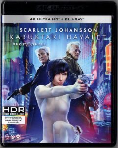 KABUKTAKİ HAYALET - GHOST IN THE SHELL - SCARLETT JOHANSSON - BLU-RAY 2.EL