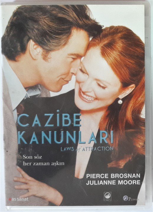 CAZİBE KANUNLARI - LAWS OF ATTRACTION - PIERCE BROSNAN - JULIANNE MOORE - DVD 2.EL