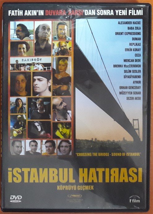 İSTANBUL HATIRASI KÖPRÜYÜ GEÇMEK - CROSSING THE BRIDGE SOUND OF ISTANBUL - ALEXANDER HACKE - FATİH AKIN - DVD 2.EL