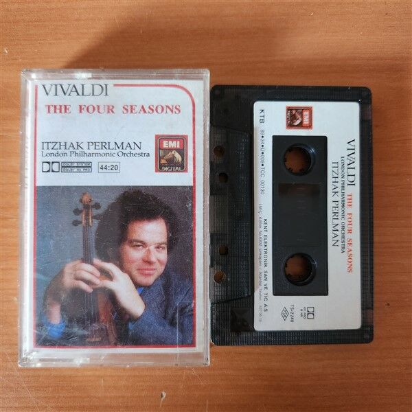 VIVALDI: FOUR SEASONS / ITZHAK PERLMAN (1988) - KASET 2.EL