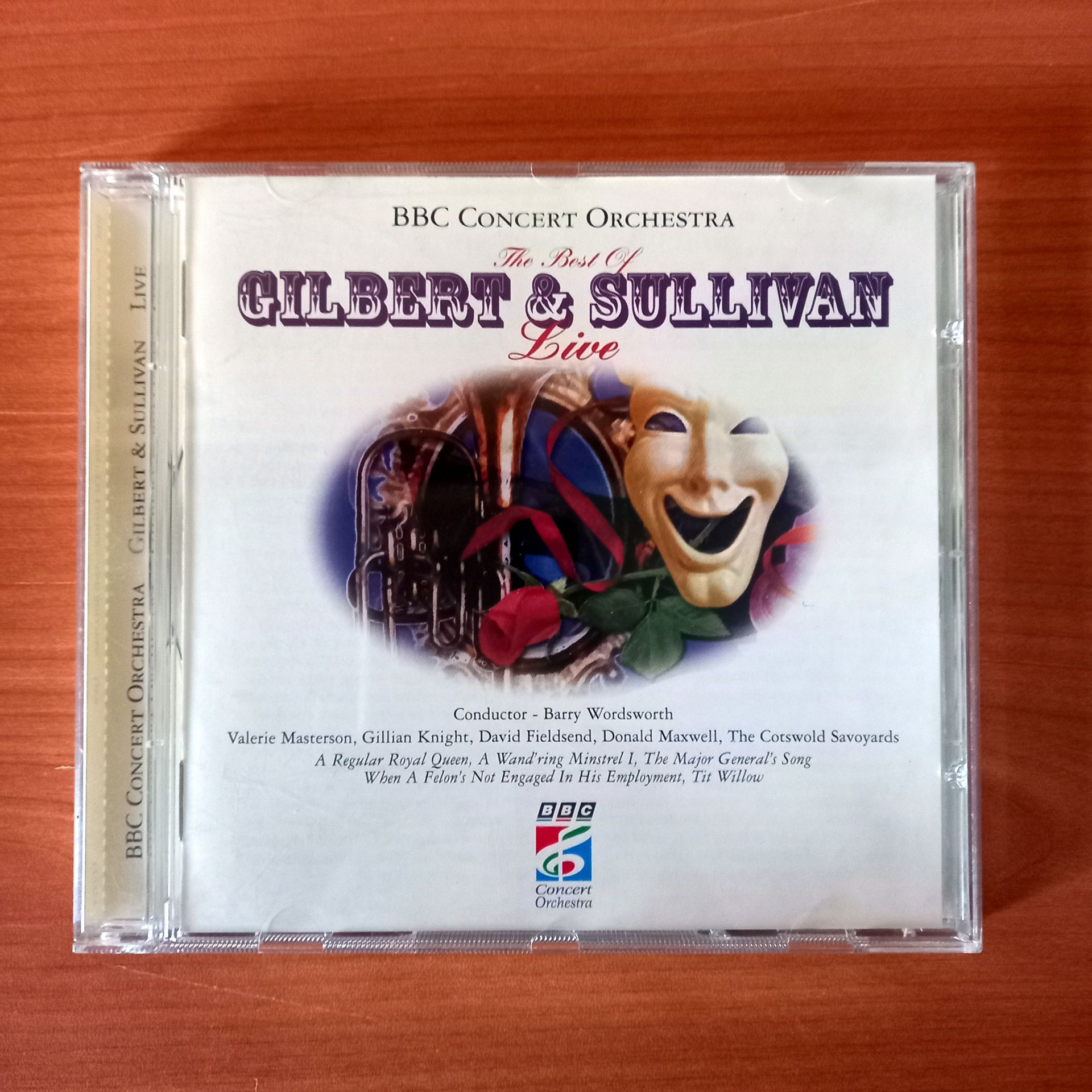 BBC CONCERT ORCHESTRA – THE BEST OF GILBERT & SULLIVAN LIVE / CONDUCTOR: BARRY WORDSWORTH (1997) - CD 2.EL