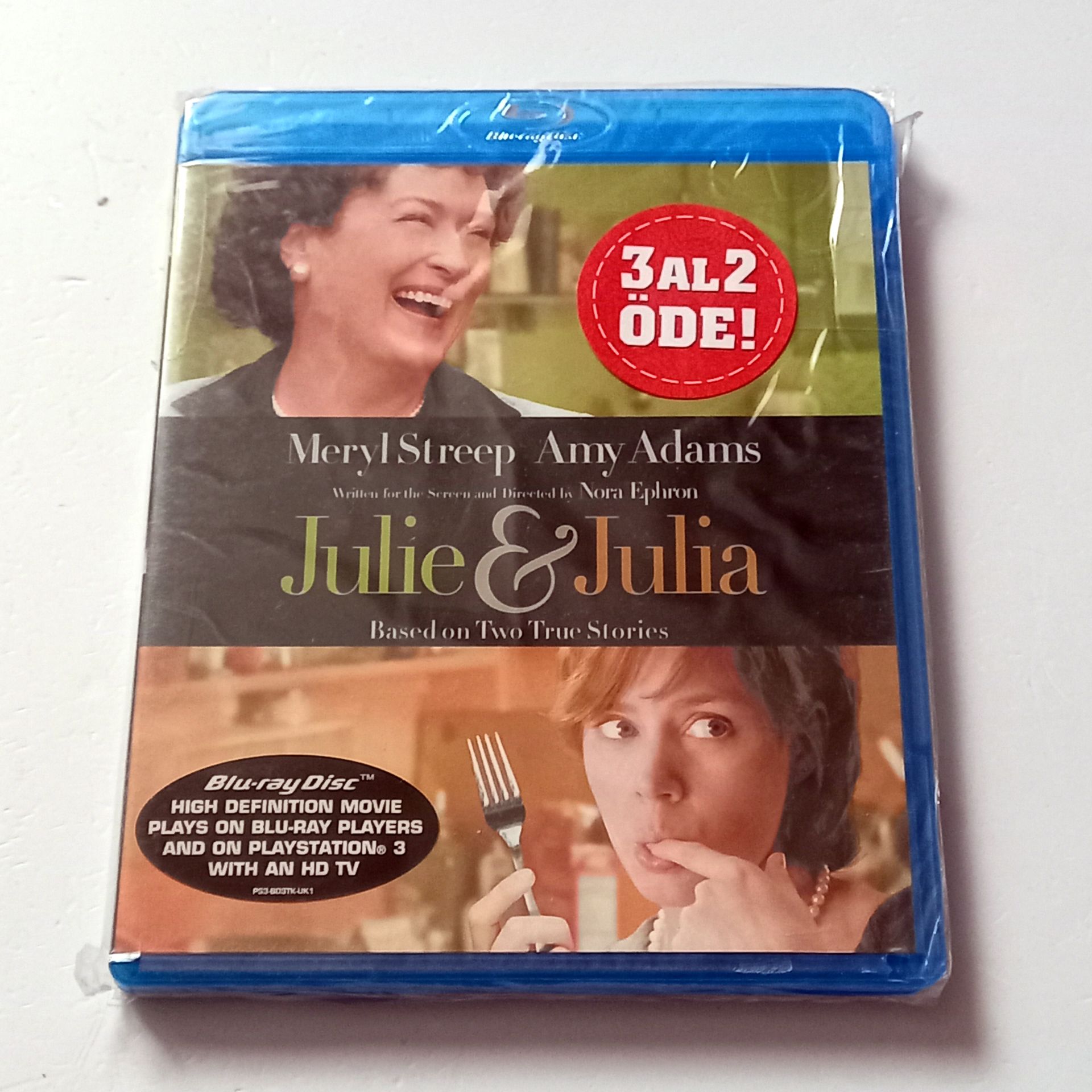 JULIE & JULIA - MERYL STREEP, AMY ADAMS - YÖN.: NORA EPHRON - BLU-RAY SIFIR