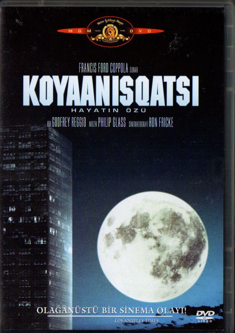 KOYAANISQATSI - HAYATIN ÖZÜ - GODFREY REGGIO - FRANCIS FORD COPPOLA - DVD 2.EL