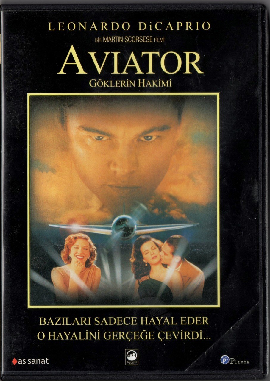 AVIATOR - GÖKLERİN HAKİMİ - LEONARDO DiCAPRIO - CATE BLANCHETT - JUDE LAW - MARTIN SCORSESE - DVD 2.EL
