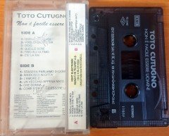 TOTO CUTUGNO - NON E FACILE ESSERE UOMINI (1993) KENT CASSETTE MADE IN TURKEY ''USED''