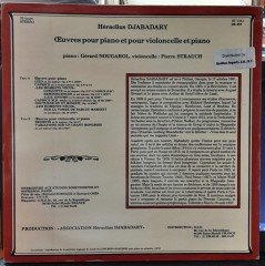 DJABADARY: ŒUVRES POUR PIANO ET POUR VIOLONCELLE ET PIANO, NOUGAROL, STRAUCH - PLAK 2.EL