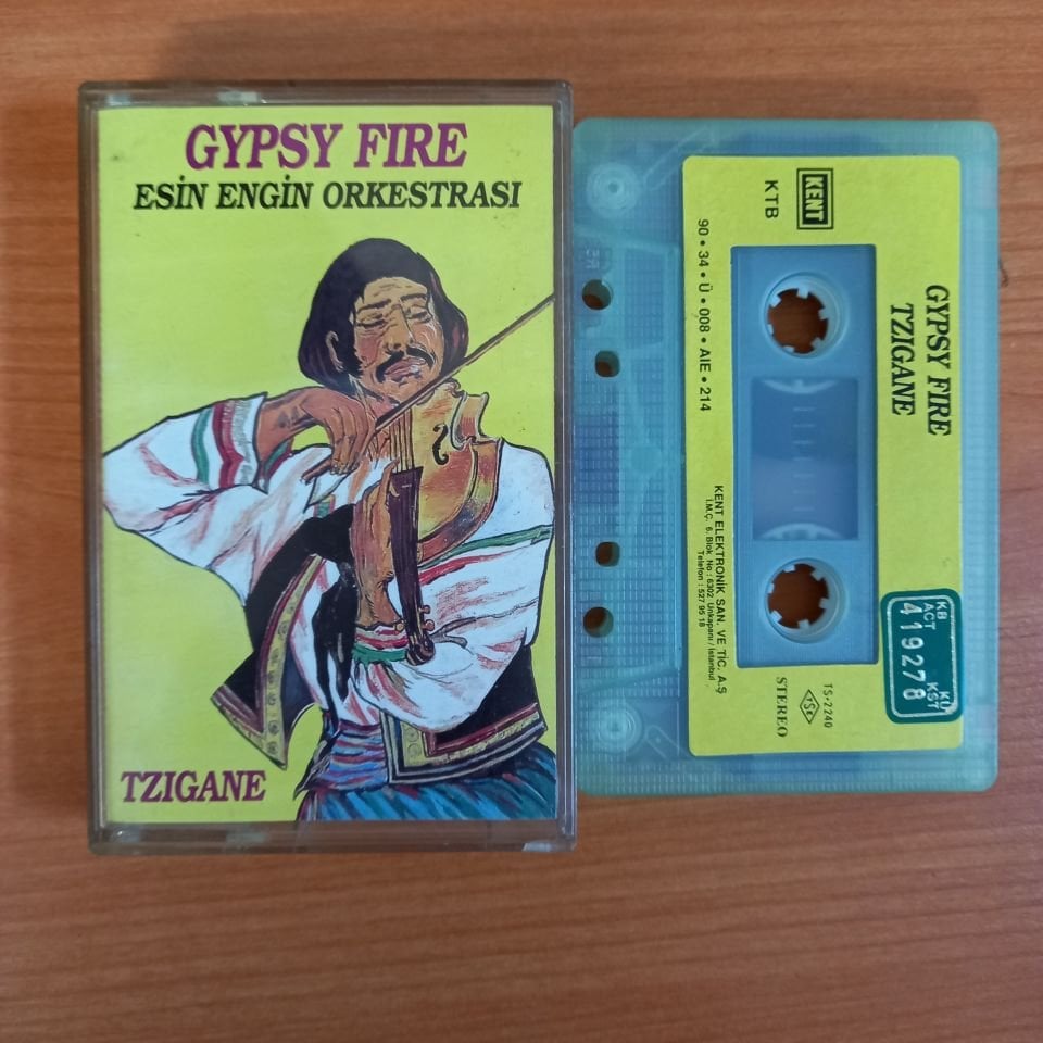 ESİN ENGİN ORKESTRASI - GYPSIE FIRE / TZIGANE (1990) - KASET 2.EL