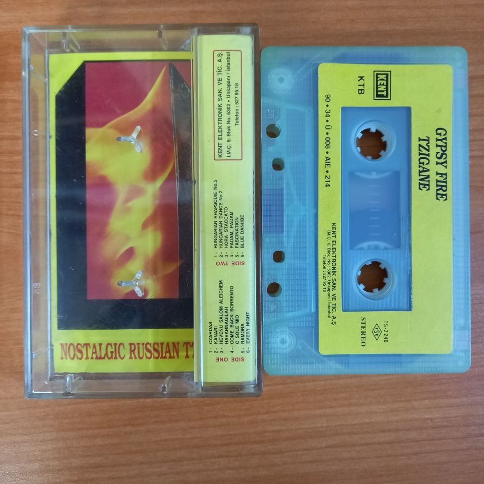 ESİN ENGİN ORKESTRASI - GYPSIE FIRE / TZIGANE (1990) - KASET 2.EL