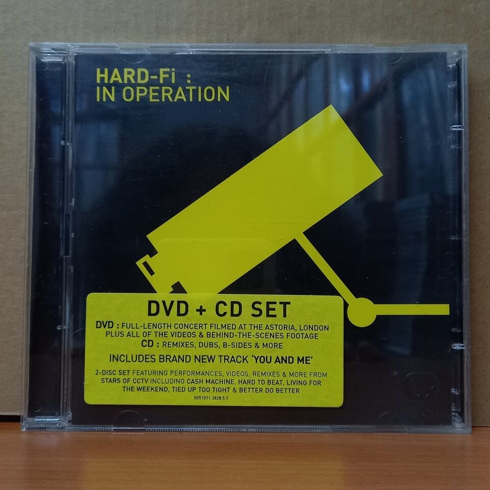 HARD-FI - IN OPERATION (2006) - CD+DVD 2.EL