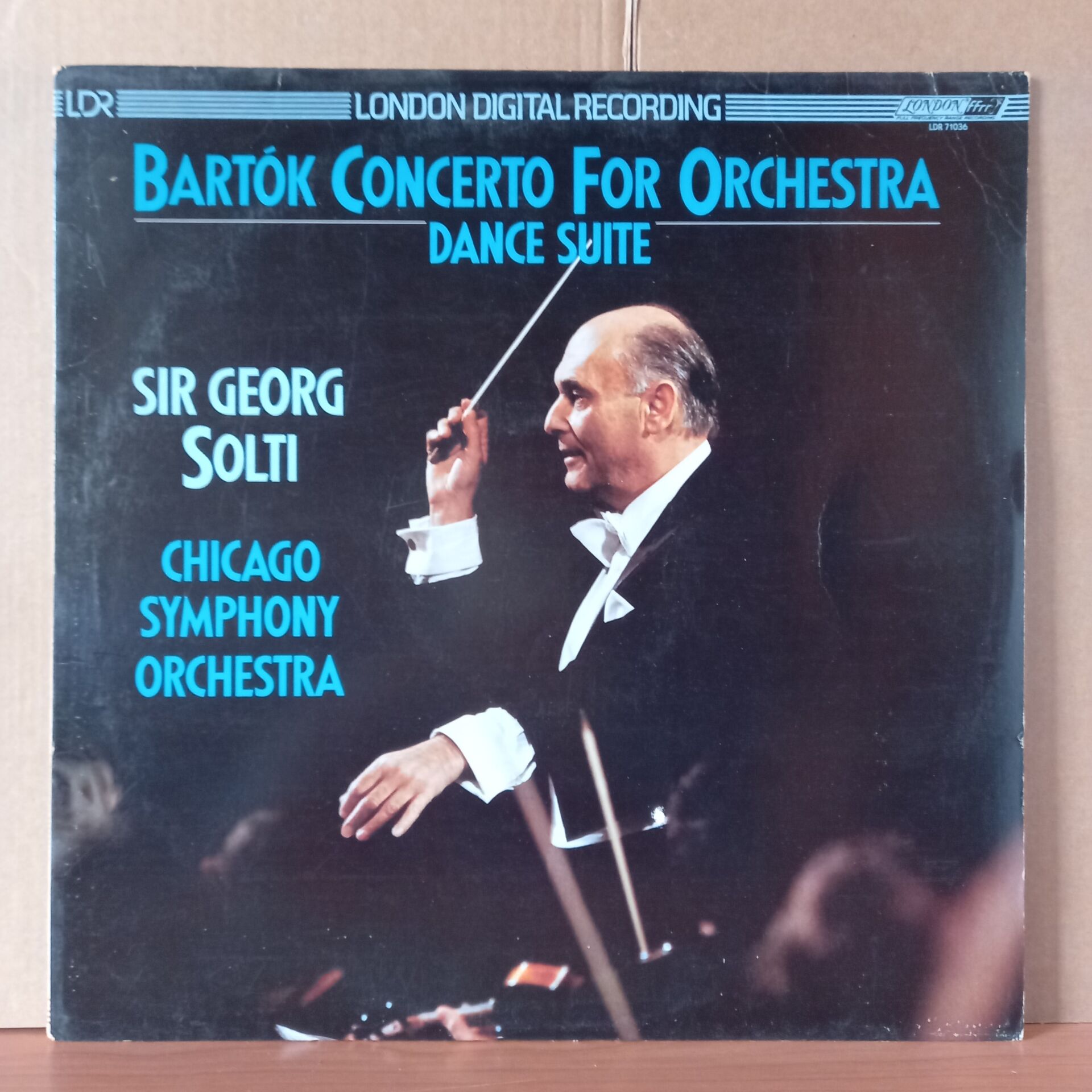 BARTOK: CONCERTO FOR ORCHESTRA / DANCE SUITE / SIR GEORG SOLTI, CHICAGO SYMPHONY ORCHESTRA (1981) - LP 2.EL PLAK