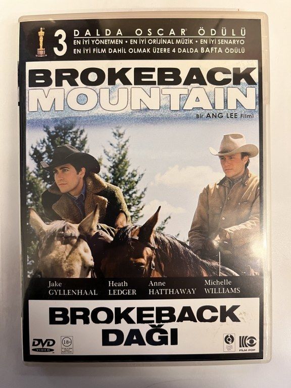 BROKEBACK MOUNTAIN - ANG LEE - HEATH LEDGER - JAKE GYLENHAAL - DVD 2.EL