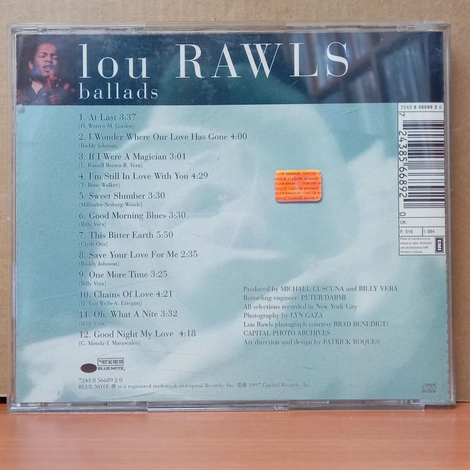 LOU RAWLS – BALLADS (1997) - CD 2.EL