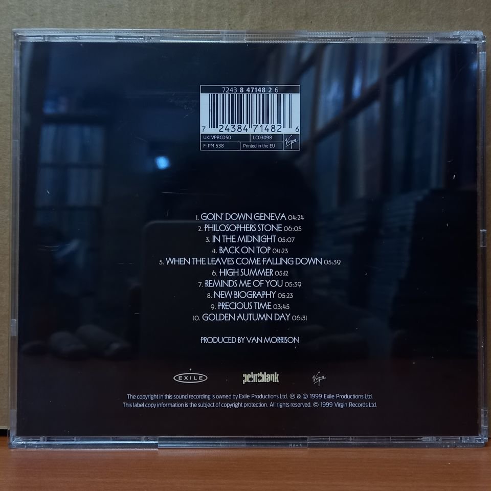VAN MORRISON – BACK ON TOP (1999) - CD 2.EL