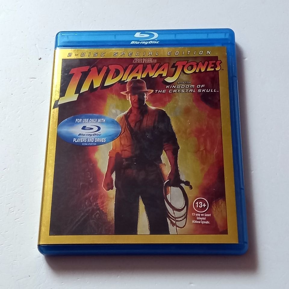 INDIANA JONES AND THE KINGDOM OF THE CRYSTAL SKULL - HARRISON FORD, CATE BLANCHETT, KAREN ALLEN - YÖN.: STEVEN SPIELBERG - 2 X BLU-RAY 2-DISC SPECIAL EDITION 2.EL