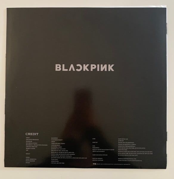 BLACKPINK - BORN PINK (2022) - LP CLEAR VINYL 2023 EDITION KORE POP SIFIR PLAK