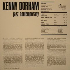 KENNY DORHAM - JAZZ CONTEMPORARY (1960) - LP SIFIR PLAK