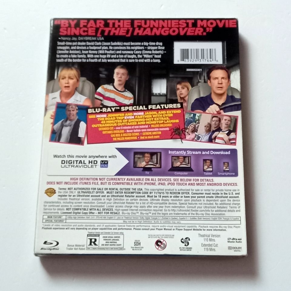 WE'RE THE MILLERS - JENNIFER ANISTON, JASON SUDEIKIS- YÖN: RHAWSON MARSHALL THURBER - BLU-RAY HOLOGRAM SLIPCASE SIFIR 1. BÖLGE TR ALTYAZI YOKTUR