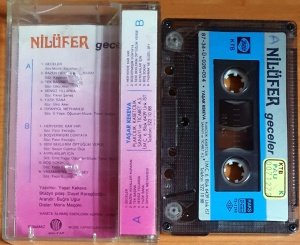 NİLÜFER - GECELER (1987) - KASET 2.EL