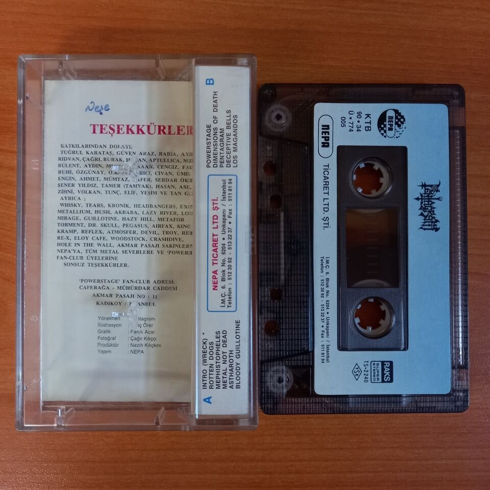 PENTAGRAM - PENTAGRAM  (1990) - KASET 2.EL