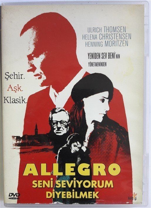 SENİ SEVİYORUM DİYEBİLMEK - ALLEGRO - ULRICH THOMSEN - CHRISTOFFER BOE - DVD 2.EL