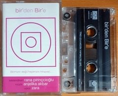 BİR'DEN BİR'E / RANA PİRİNÇCİOĞLU, ANJELİK AKBAR, ZARA (2002) - KASET TRIO LİLA MÜZİK 2.EL
