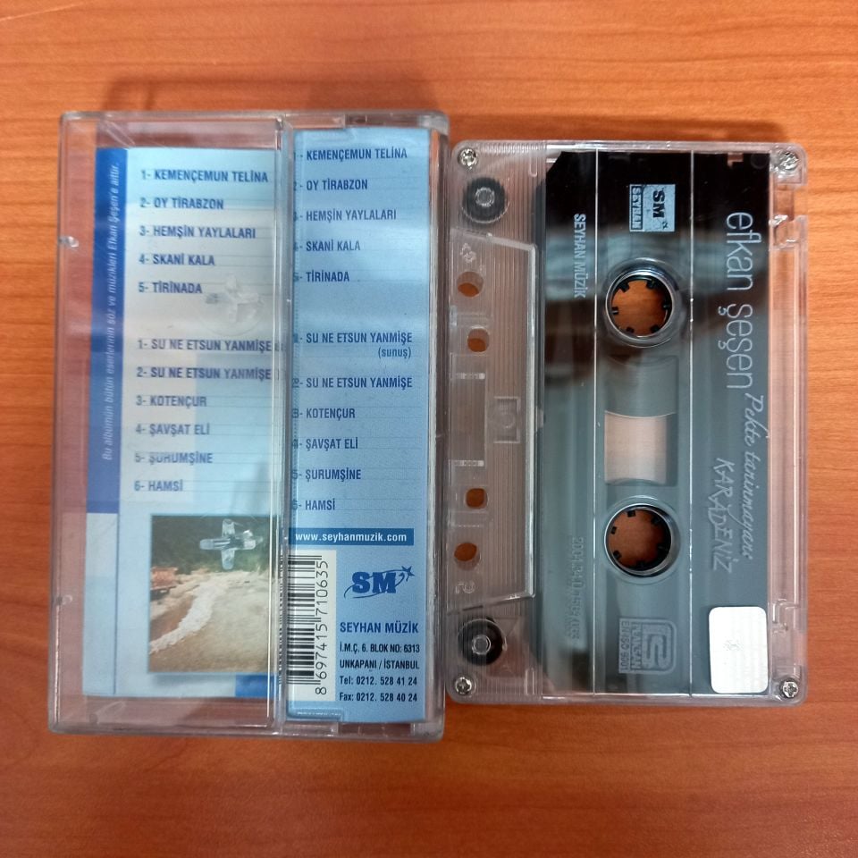 EFKAN ŞEŞEN - PEKTE TANINMAYAN KARADENİZ (2004) - KASET 2.EL