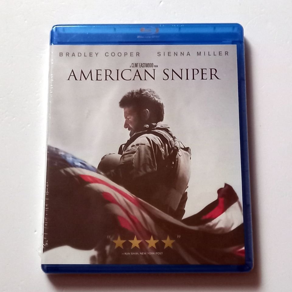 AMERICAN SNIPER - BRADLEY COOPER, SIENNA MILLER - YÖN: CLINT EASTWOOD - BLU-RAY SIFIR 1. BÖLGE TR ALTYAZI YOKTUR