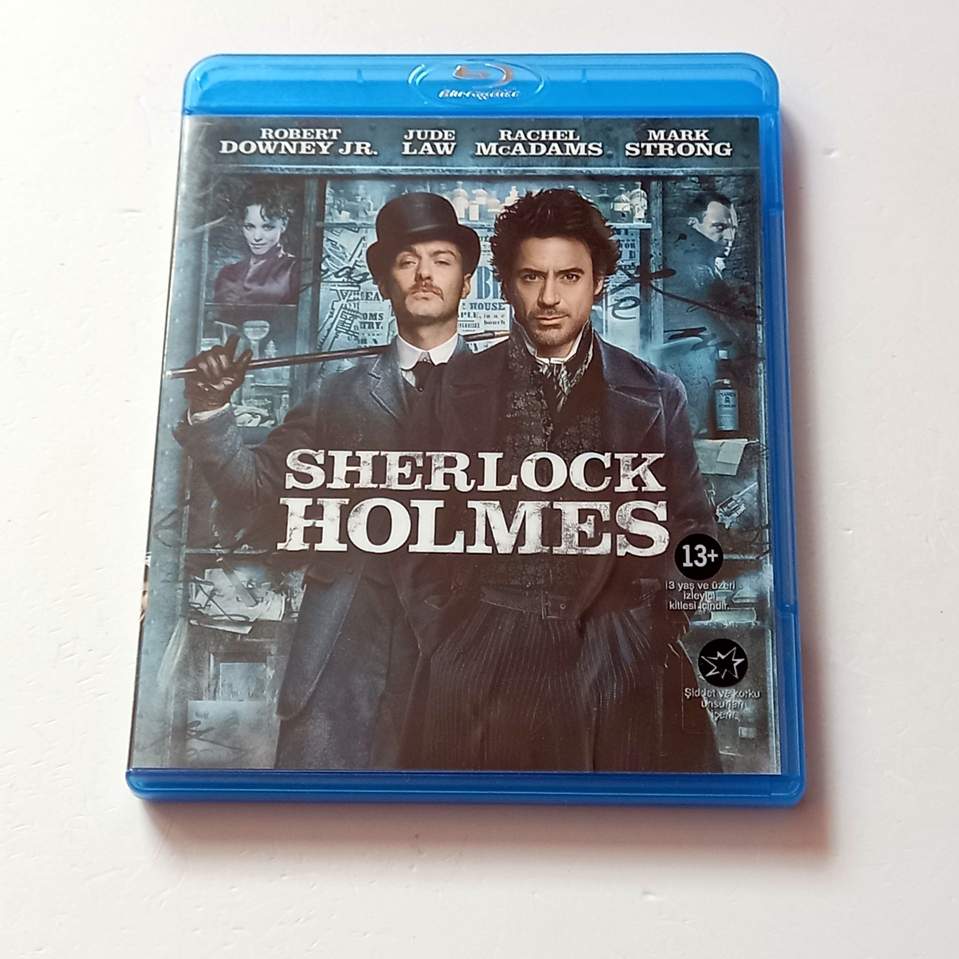 SHERLOCK HOLMES - ROBERT DOWNEY JR., JUDE LAW - YÖN.: GUY RITCHIE - BLU-RAY 2.EL