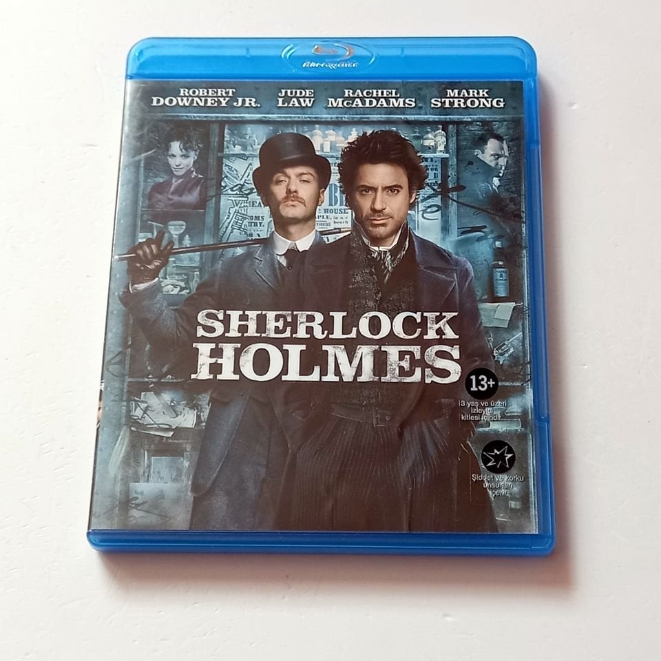 SHERLOCK HOLMES - ROBERT DOWNEY JR., JUDE LAW - YÖN.: GUY RITCHIE - BLU-RAY 2.EL