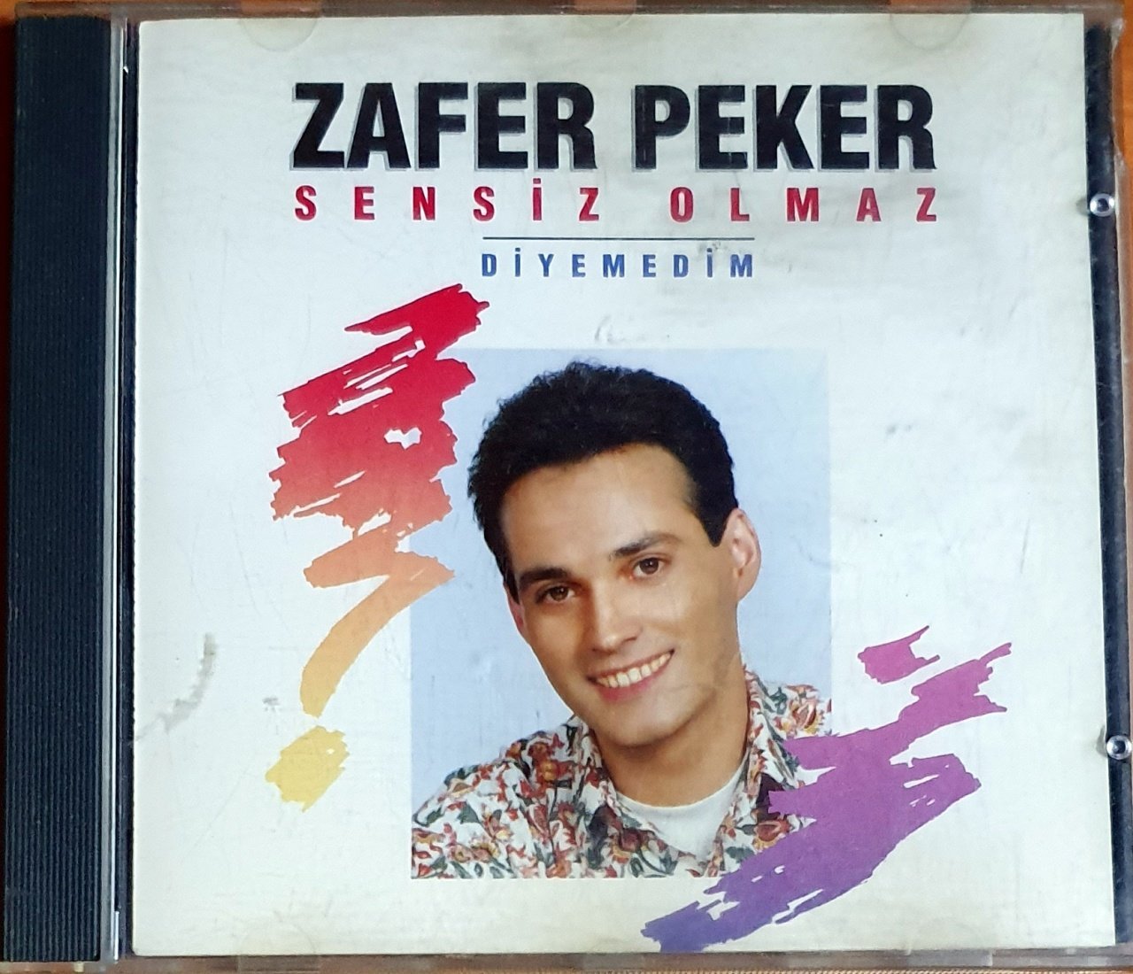 ZAFER PEKER - SENSİZ OLMAZ / DİYEMEDİM (1993) - CD PEKER MÜZİK 2.EL